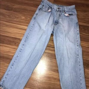 Lucky Brand 75 Boot Leg Zipper Fly Dungarees Jeans